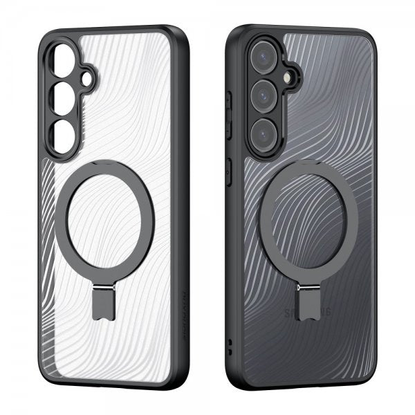 Dux Ducis Samsung Galaxy S24 Skal Aimo Series MagSafe Kickstand Svart