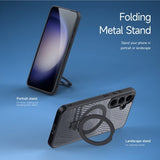 Dux Ducis Samsung Galaxy S24 Skal Aimo Series MagSafe Kickstand Svart