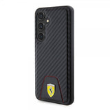 Ferrari Samsung Galaxy S24 Skal Carbon & Stripe Svart