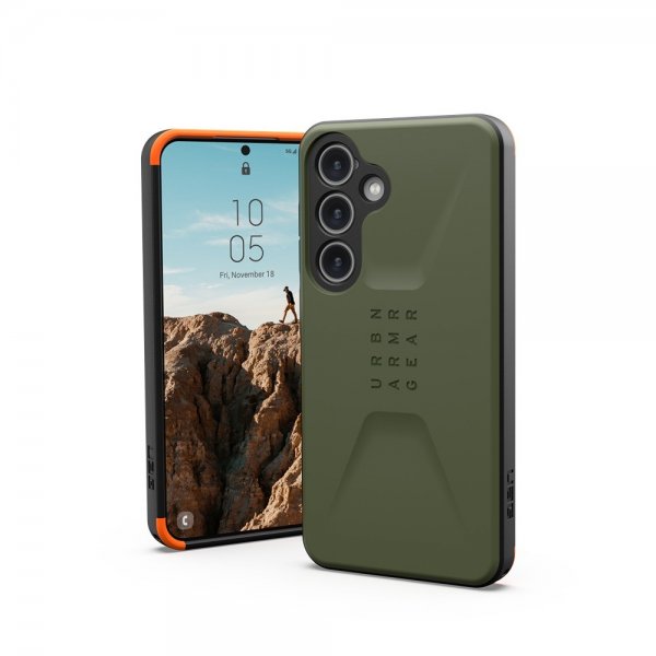 Urban Armor Gear (UAG) Samsung Galaxy S24 Skal Civilian Olive Drab