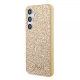 Guess Samsung Galaxy S24 Skal Fixed Glitter Guld
