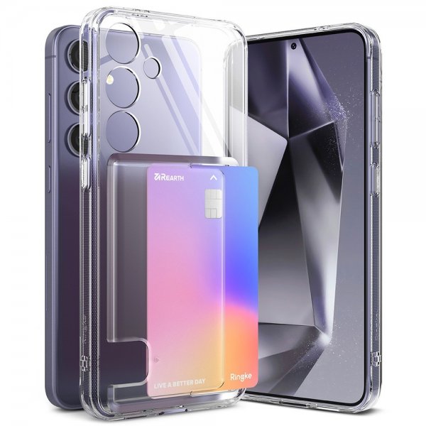 Ringke Samsung Galaxy S24 Skal Fusion Card Clear