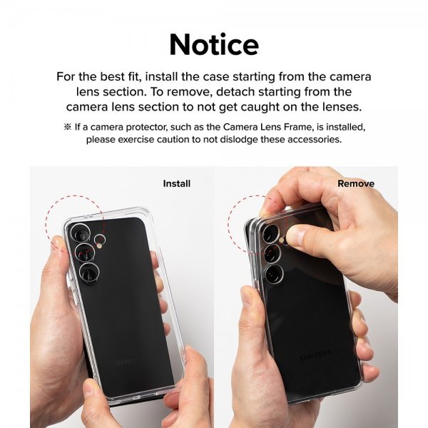 Ringke Samsung Galaxy S24 Skal Fusion Clear
