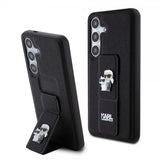 Karl Lagerfeld Samsung Galaxy S24 Skal Grip & Stand Saffiano Svart