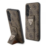 Guess Samsung Galaxy S24 Skal Grip Stand Function Brun