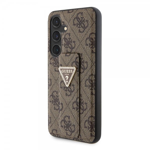 Guess Samsung Galaxy S24 Skal Grip Stand Function Brun