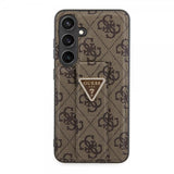 Guess Samsung Galaxy S24 Skal Grip Stand Function Brun