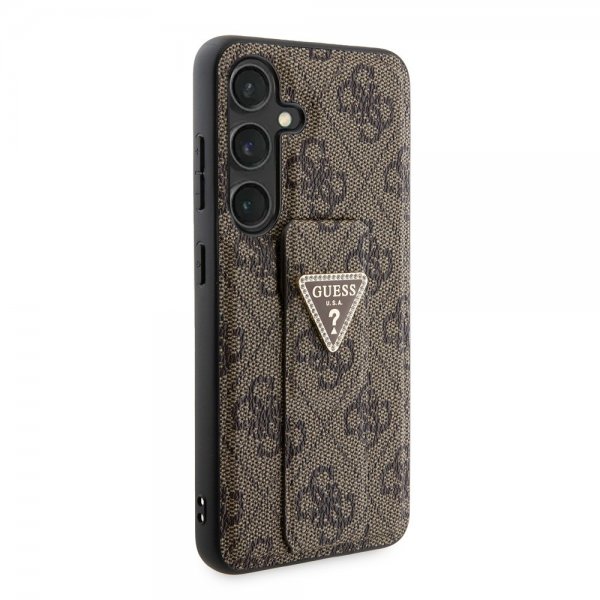 Guess Samsung Galaxy S24 Skal Grip Stand Function Brun