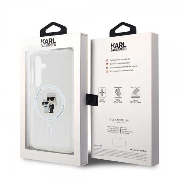 Karl Lagerfeld Samsung Galaxy S24 Skal Ikonik MagSafe Transparent