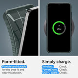 Spigen Samsung Galaxy S24 Skal Liquid Air Abyss Green