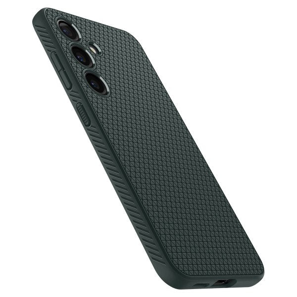 Spigen Samsung Galaxy S24 Skal Liquid Air Abyss Green