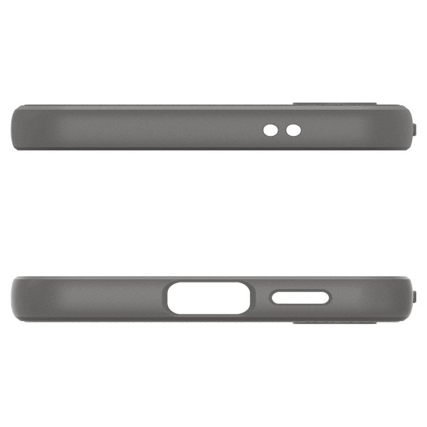 Spigen Samsung Galaxy S24 Skal Liquid Air Marble Grey