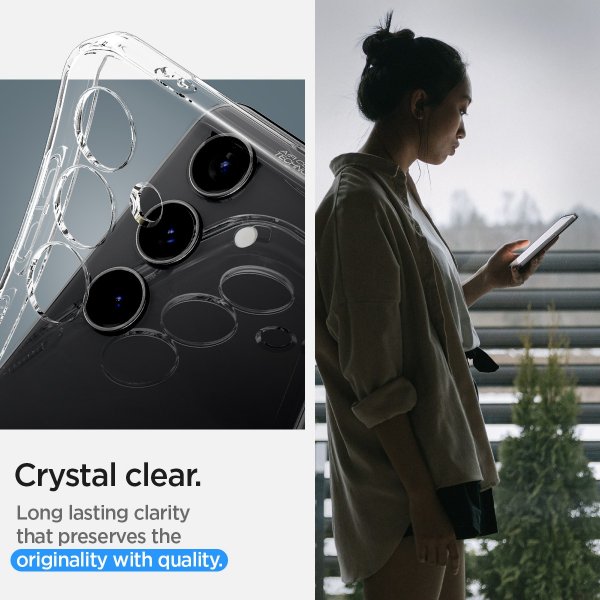 Spigen Samsung Galaxy S24 Skal Liquid Crystal Crystal Clear