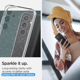 Spigen Samsung Galaxy S24 Skal Liquid Crystal Glitter Crystal Quartz