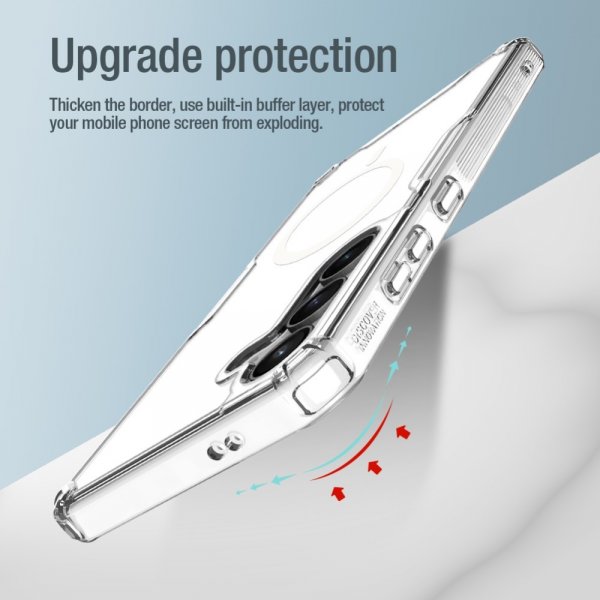 Nillkin Samsung Galaxy S24 Skal Nature Pro Series MagSafe Transparent