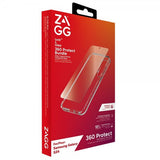 ZAGG Samsung Galaxy S24 Skal och Skärmskydd Luxe & Glass 360 Protect Bundle