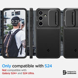 Spigen Samsung Galaxy S24 Skal Optik Armor Svart