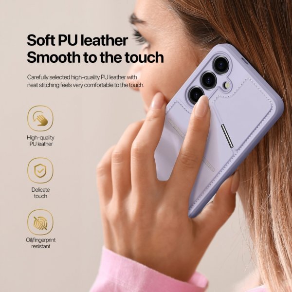 Dux Ducis Samsung Galaxy S24 Skal Rafi II Series MagSafe Lila