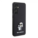 Karl Lagerfeld Samsung Galaxy S24 Skal Saffiano Karl & Choupette Svart