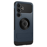 Spigen Samsung Galaxy S24 Skal Slim Armor MagFit Metal Slate
