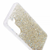 Nordic Covers Samsung Galaxy S24 Skal Sparkle Series Citrine Gold