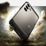 Spigen Samsung Galaxy S24 Skal Tough Armor Gunmetal