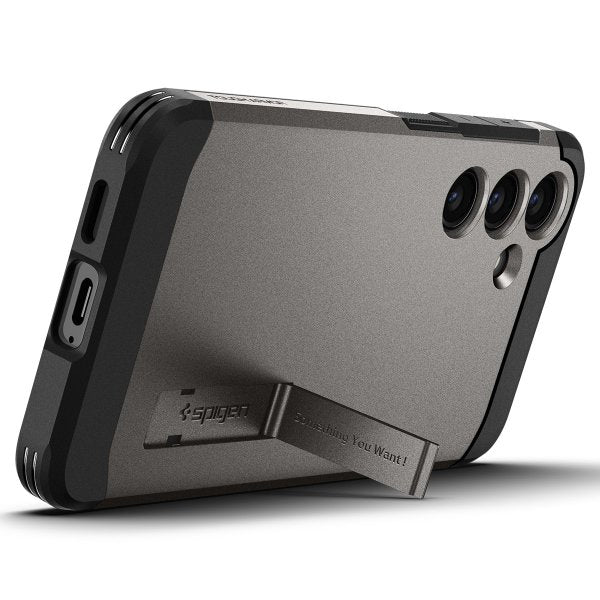 Spigen Samsung Galaxy S24 Skal Tough Armor Gunmetal