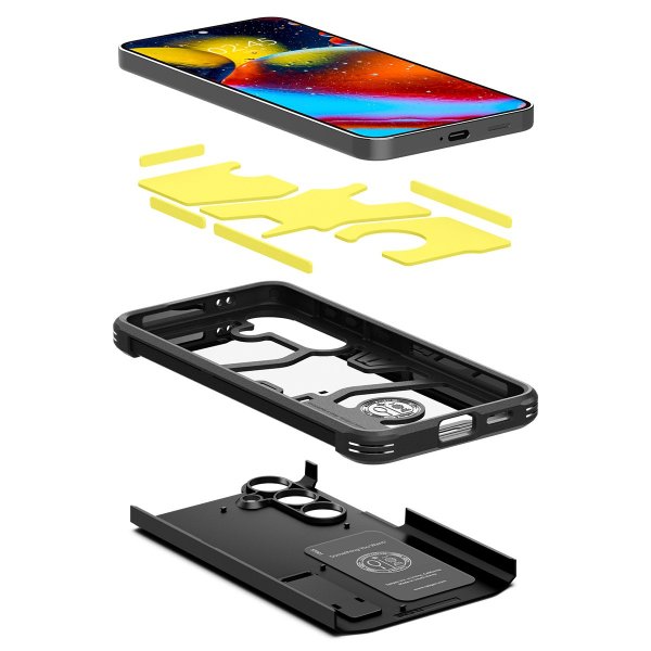 Spigen Samsung Galaxy S24 Skal Tough Armor Svart