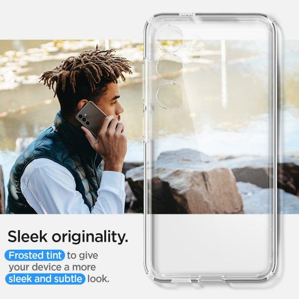Spigen Samsung Galaxy S24 Skal Ultra Hybrid Crystal Clear