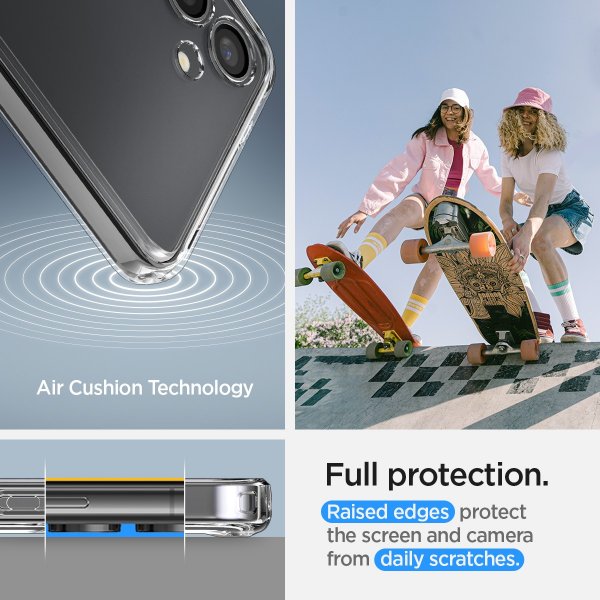 Spigen Samsung Galaxy S24 Skal Ultra Hybrid Crystal Clear