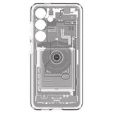 Spigen Samsung Galaxy S24 Skal Ultra Hybrid Zero One White