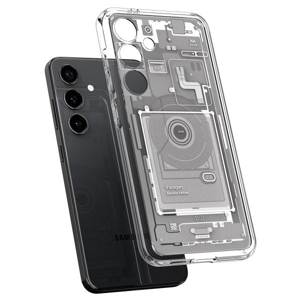 Spigen Samsung Galaxy S24 Skal Ultra Hybrid Zero One White