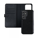 Xqisit Samsung Galaxy S24 Ultra Fodral 2-in-1 Wallet Case Svart