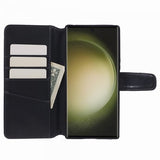 Nordic Covers Samsung Galaxy S24 Ultra Fodral Essential Leather Raven Black