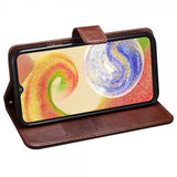 Samsung Galaxy S24 Ultra Fodral Lädertextur Röd