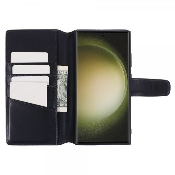 Nordic Covers Samsung Galaxy S24 Ultra Fodral MagLeather Raven Black