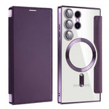 Samsung Galaxy S24 Ultra Fodral MagSafe Lila