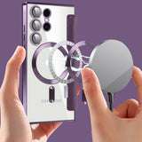 Samsung Galaxy S24 Ultra Fodral MagSafe Lila