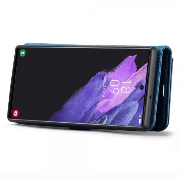 Dg.Ming Samsung Galaxy S24 Ultra Fodral med Löstagbart Skal Blå