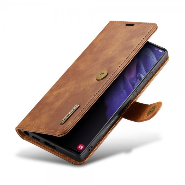 Dg.Ming Samsung Galaxy S24 Ultra Fodral med Löstagbart Skal Brun