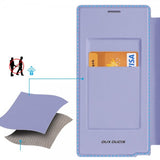 Dux Ducis Samsung Galaxy S24 Ultra Fodral Skin X Pro Series Kickstand MagSafe Lila