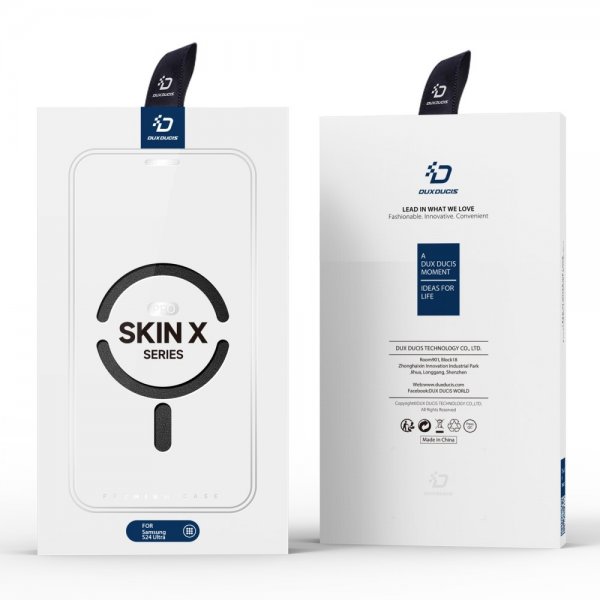Dux Ducis Samsung Galaxy S24 Ultra Fodral Skin X Pro Series Kickstand MagSafe Svart