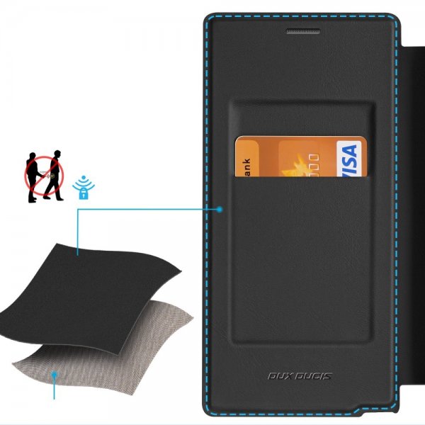 Dux Ducis Samsung Galaxy S24 Ultra Fodral Skin X Pro Series Kickstand MagSafe Svart
