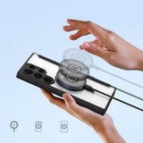 Dux Ducis Samsung Galaxy S24 Ultra Fodral Skin X Pro Series Kickstand MagSafe Svart