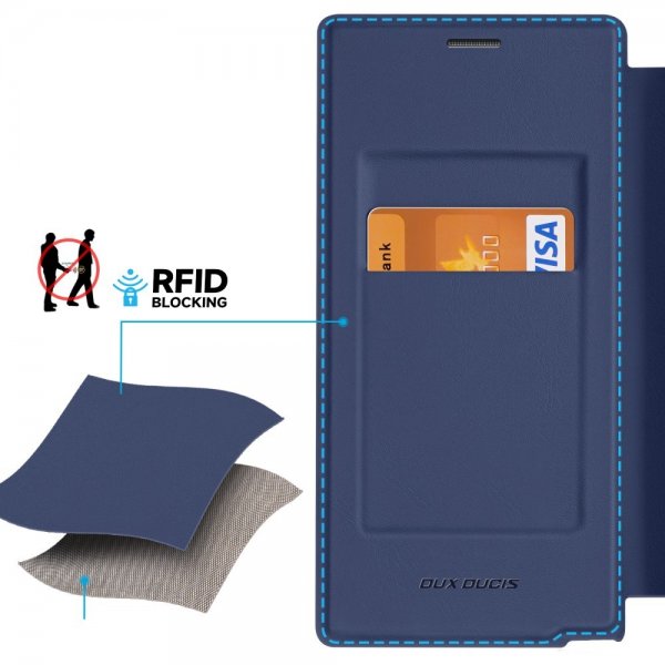 Dux Ducis Samsung Galaxy S24 Ultra Fodral Skin X Pro Series MagSafe Blå