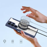 Dux Ducis Samsung Galaxy S24 Ultra Fodral Skin X Pro Series MagSafe Blå