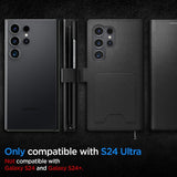 Spigen Samsung Galaxy S24 Ultra Fodral Wallet S Plus Svart
