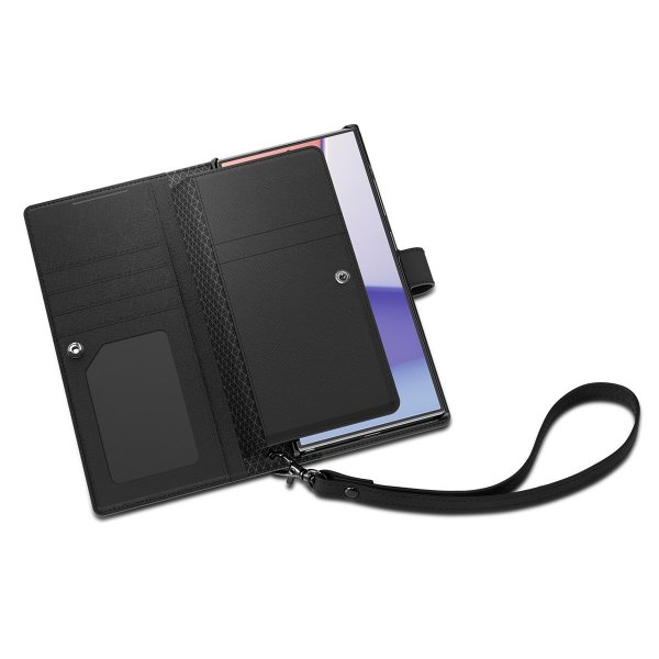Spigen Samsung Galaxy S24 Ultra Fodral Wallet S Plus Svart