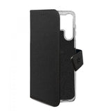 Celly Samsung Galaxy S24 Ultra Fodral Wally Wallet Case Svart