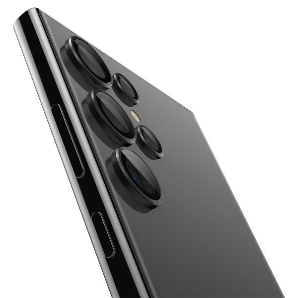 Spigen Samsung Galaxy S24 Ultra Kameraskydd GLAS.tR EZ Fit Optik Pro 2-pack Svart